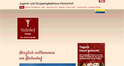Desktop Screenshot of koeckenhof.com